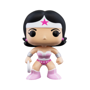 POP Breast Cancer Awareness - Wonder Woman DC Funko POP! Vinyl Figure #350