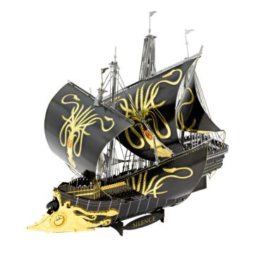 Game Of Thrones - Greyjoy Ship Silence Metal Earth Iconx 3D Laser Cut Metal Puzzle by Fascinations