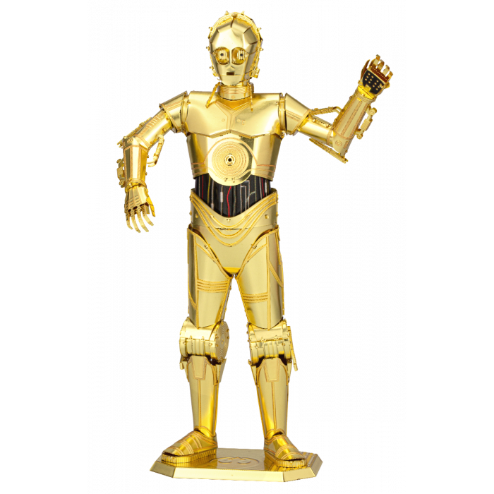 C-3PO Star Wars Iconx Premium Series 3D Laser Cut Metal Earth Puzzle by Fascinations